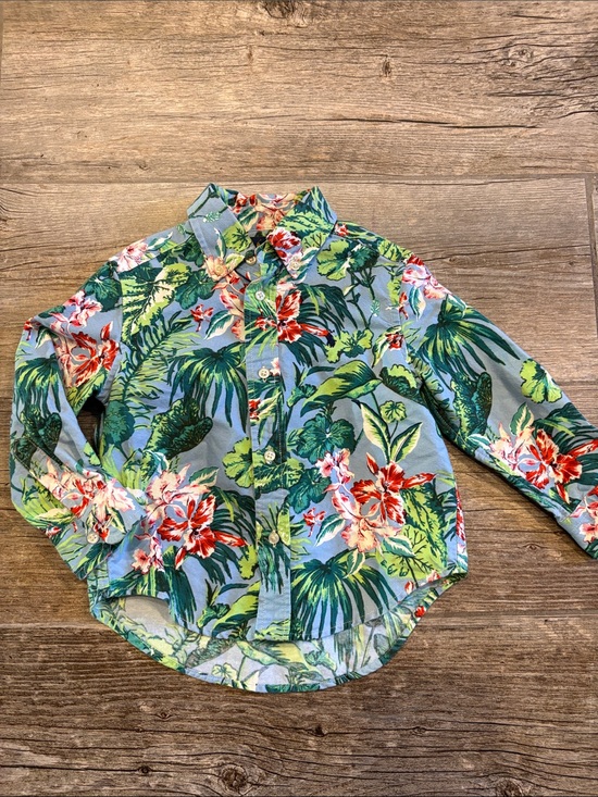 Ralph Lauren Other - Ralph Lauren toddler, boys  2t Tropical button down Hawaiian shirt